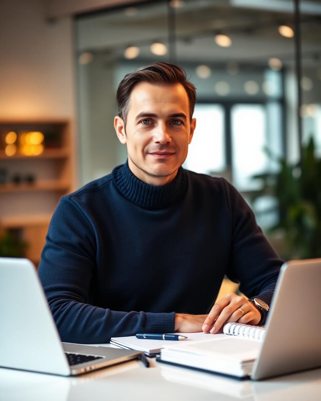 Clayton Page at work